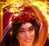 Символ игрового автомата Wild Volcano Девушка
