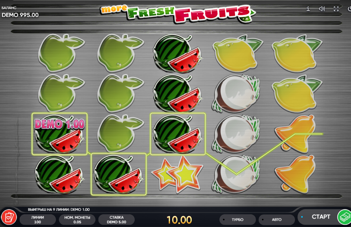 Изображение автомата More Fresh Fruits