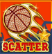 Символ игрового автомата Basketball Мяч (Scatter)