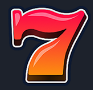 Символ игрового автомата Hot Triple Sevens Special Красная семерка