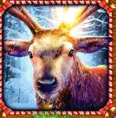 Символ игрового автомата Book Of Xmas Jingle Bells Олень